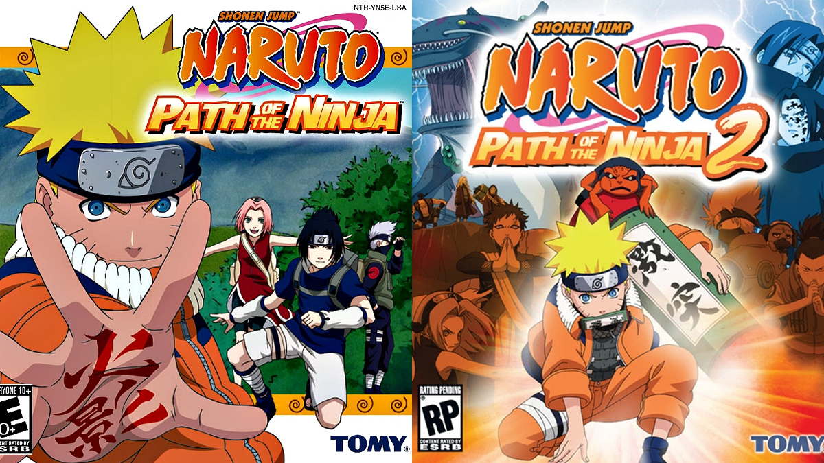 جميع الألعاب في Naruto: Path of the Ninja Series