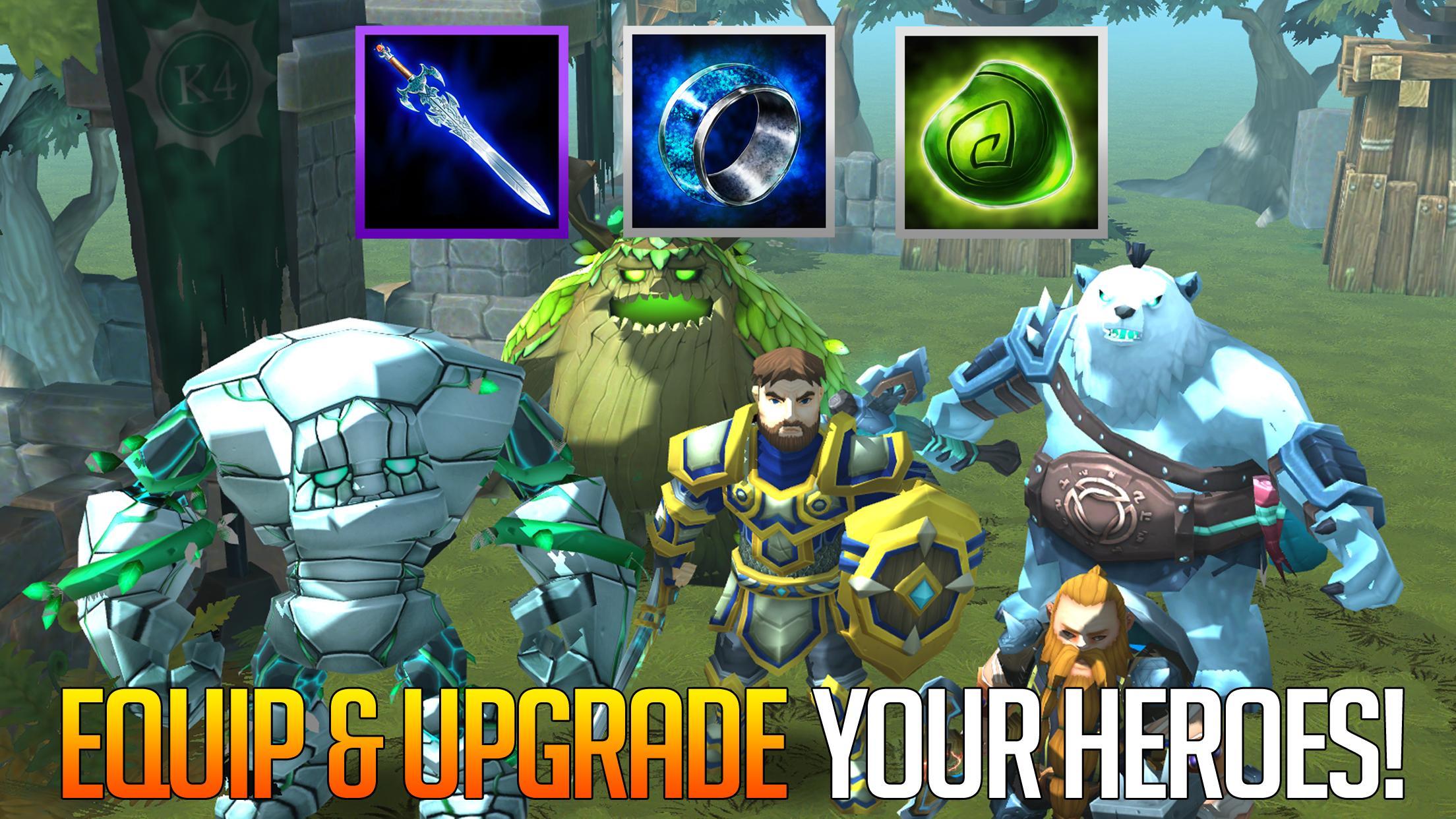 Heroes of Tiny Storm: Idle 5v5 MOBA Arena Brawler