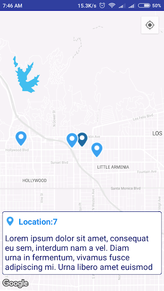 Styled Map With Pager