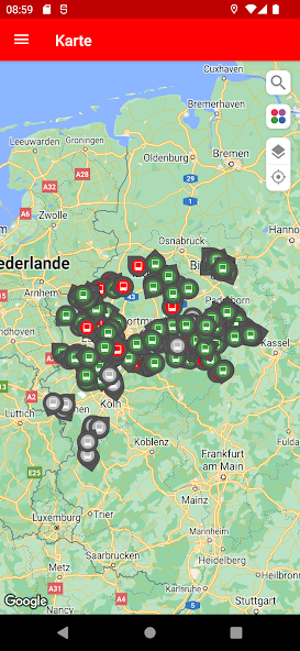 DB Busradar NRW