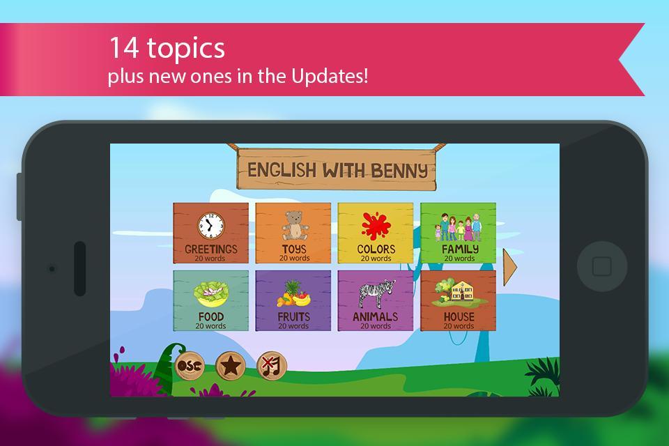 English for kids with Benny