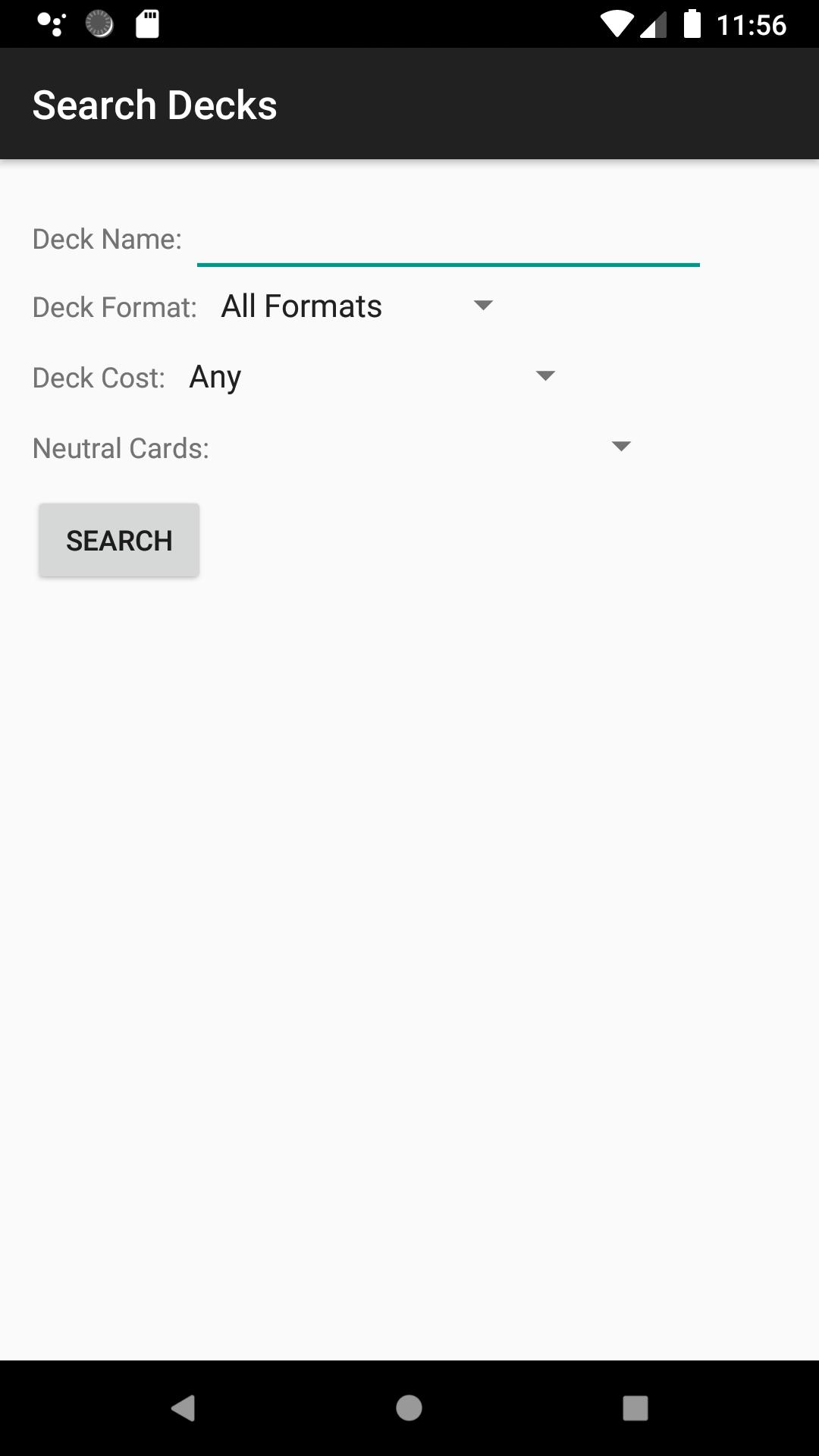 Deck Finder for HS