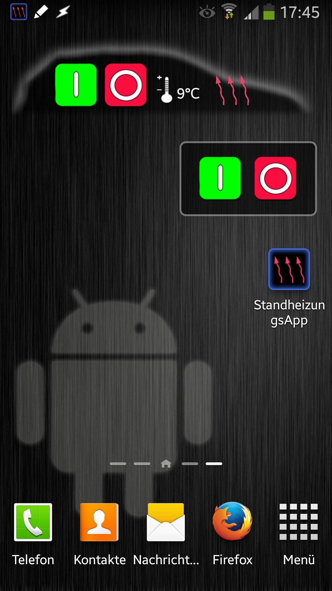 ParkingHeaterApp DEMO
