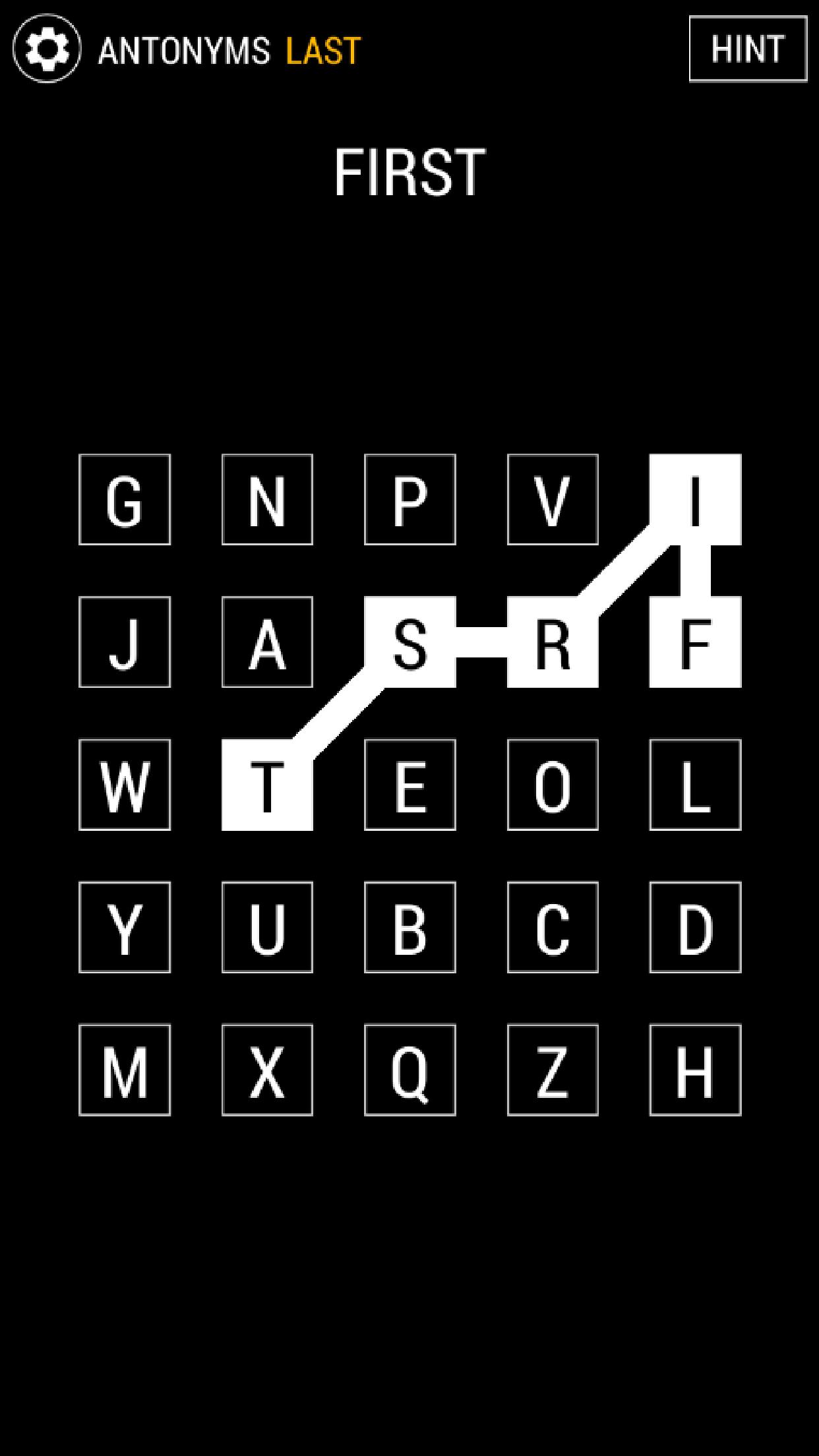 Words Opposite
