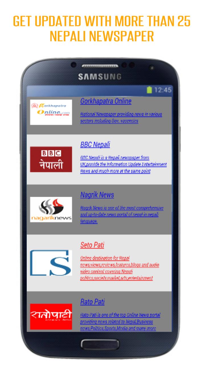 Nepali Newspaper +Patro Online