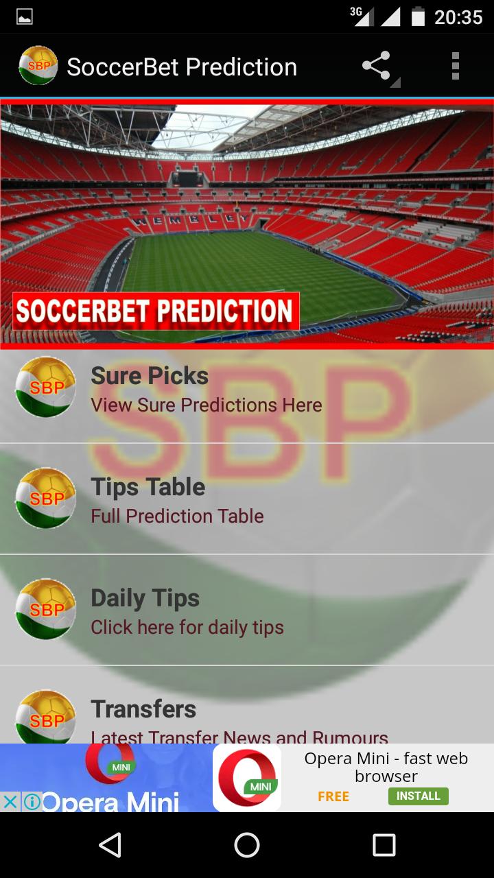 SoccerBet Prediction