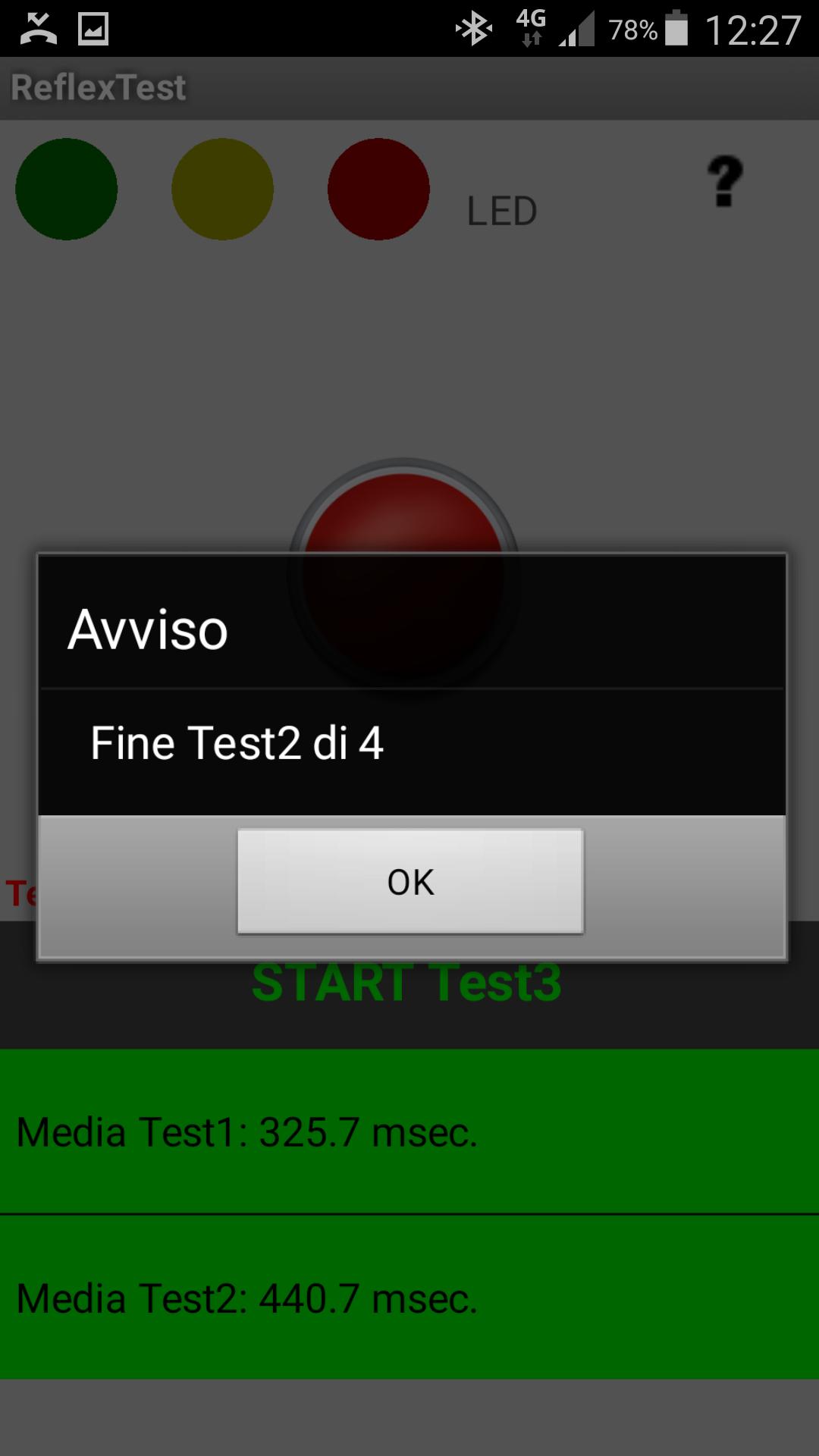 Test riflessi patente nautica