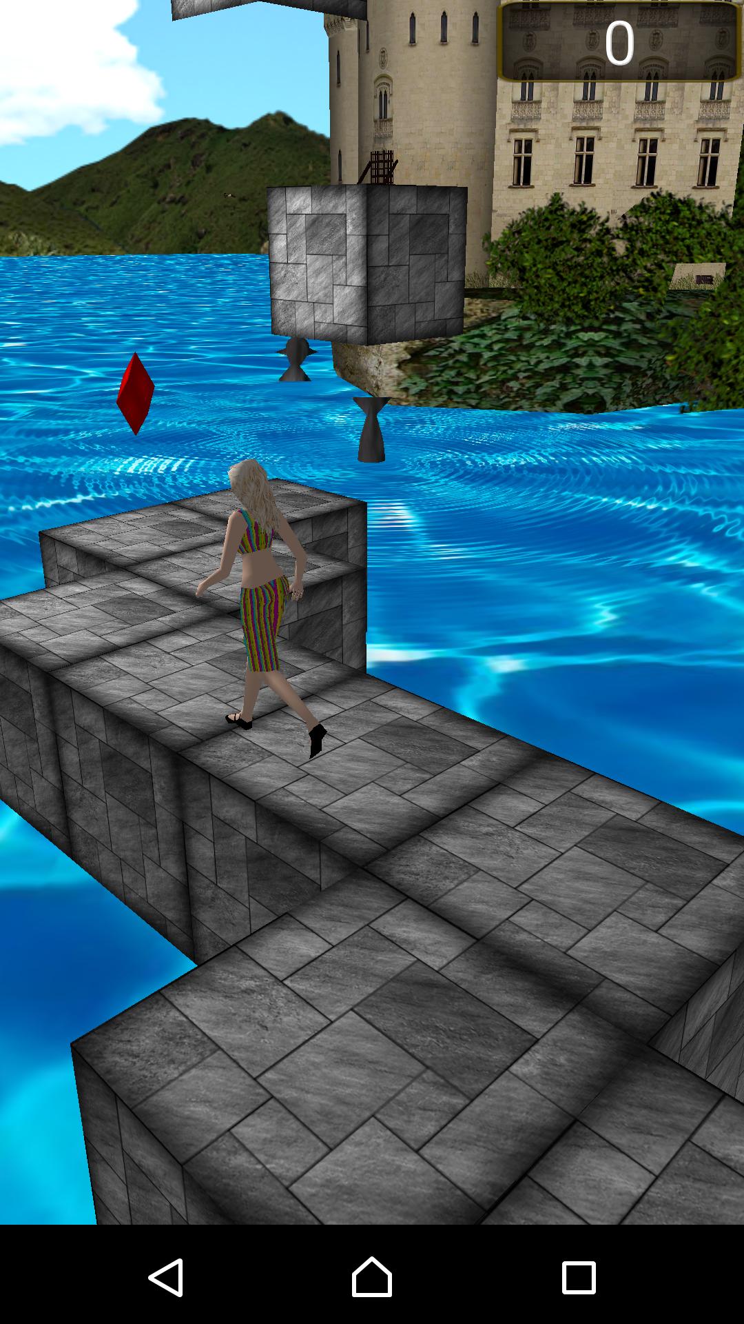 Running Princess. Dress Up