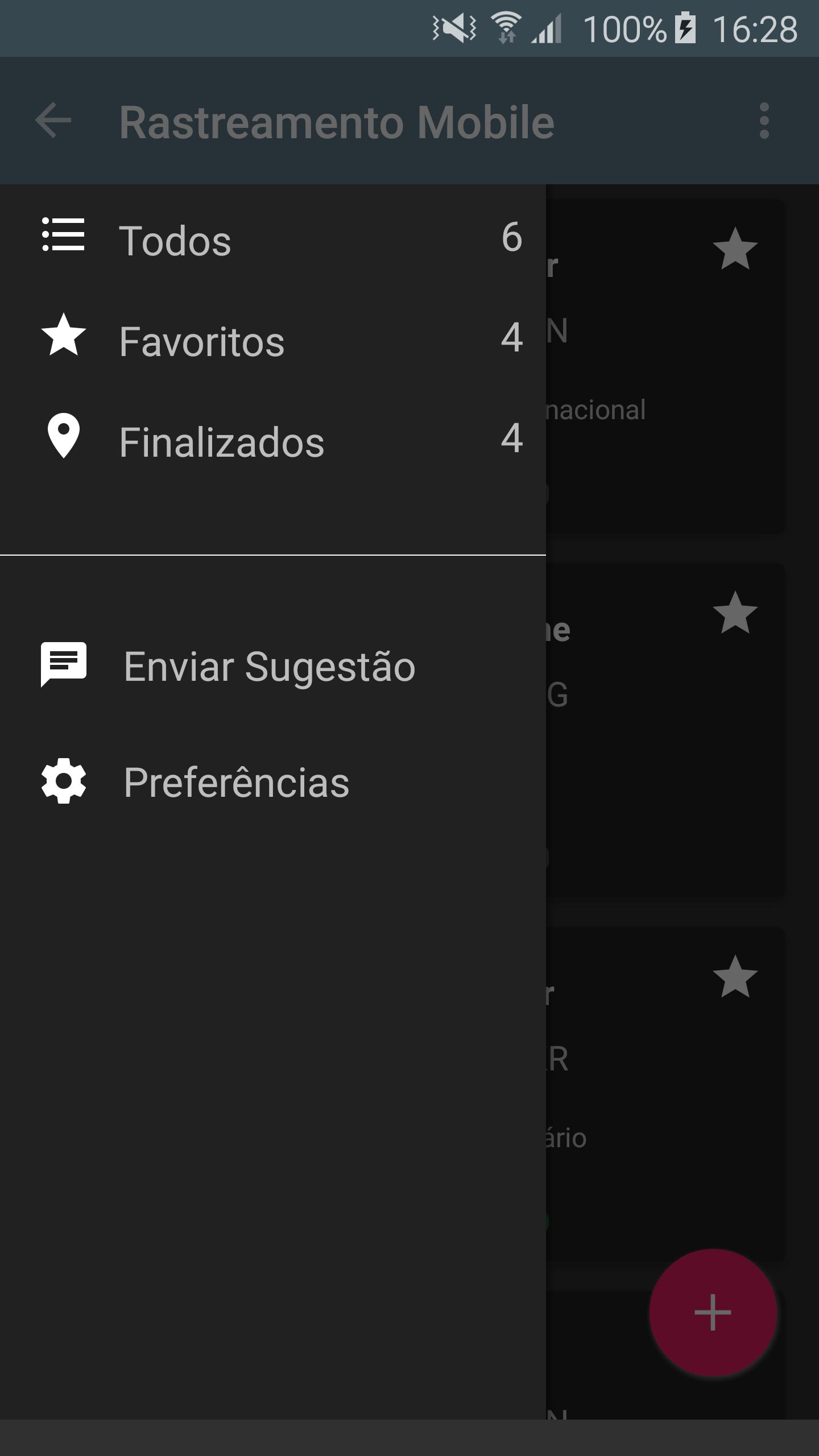 Rastreamento Correios Mobile