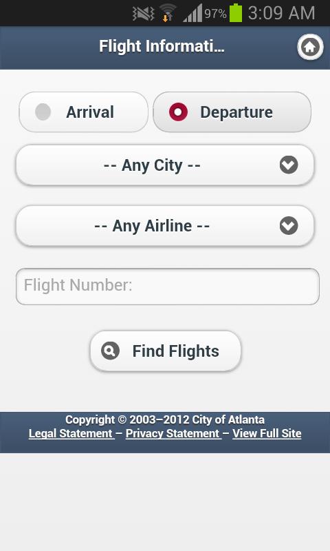 Atlanta Flight Status (ATL)