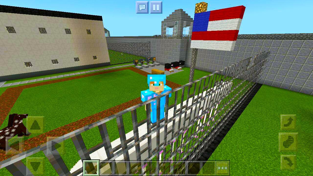 New Prison Life roblox map for MCPE road block 2!