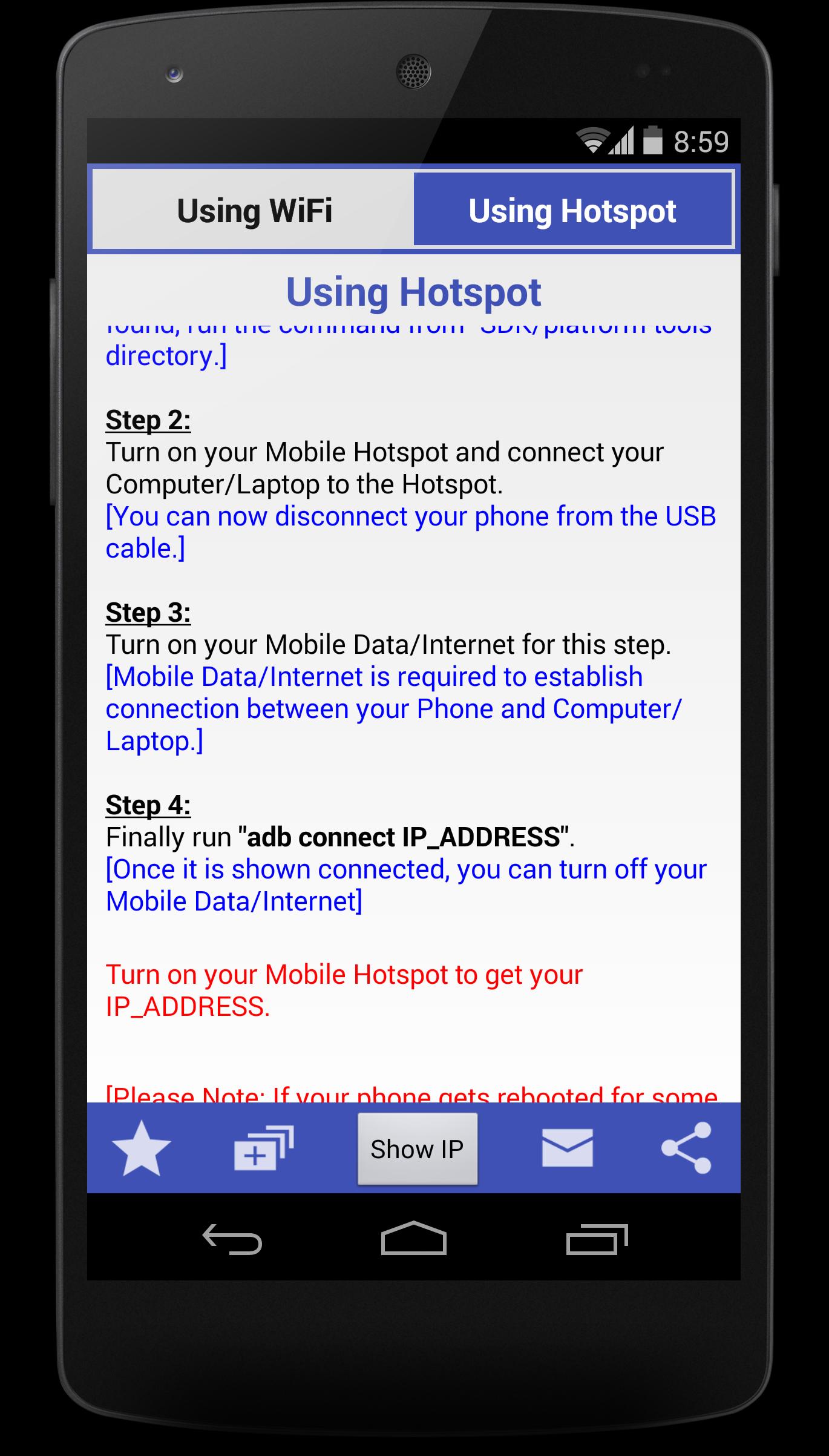 ADB WiFi (No Root)