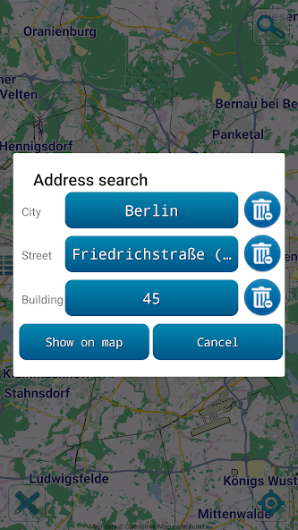 Map of Berlin offline