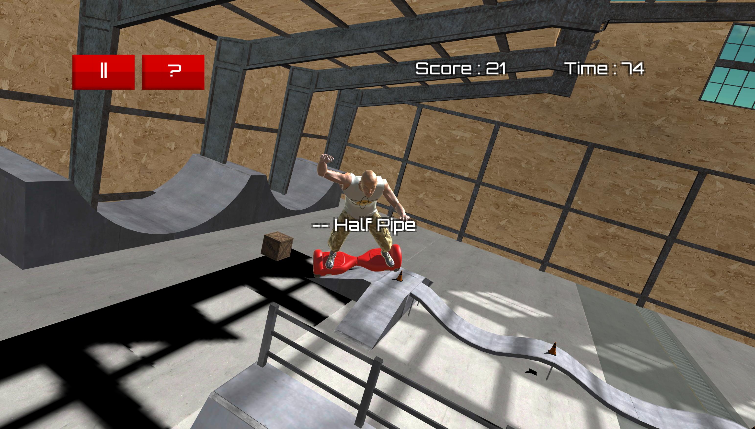 Hoverboard Games Simulator