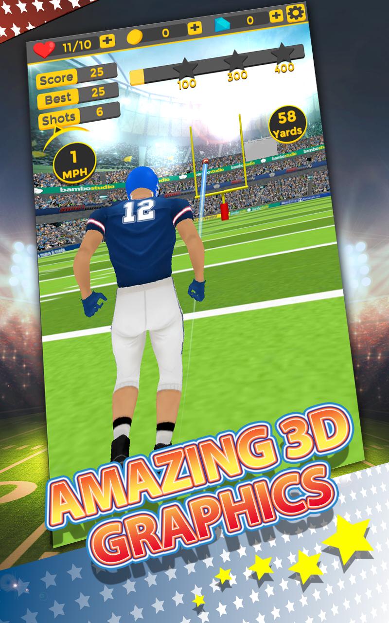 American Football Kicker