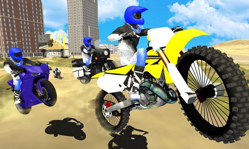 Dirt Bike Rider Stunt Race 3D