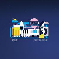 Montage theme weather widget