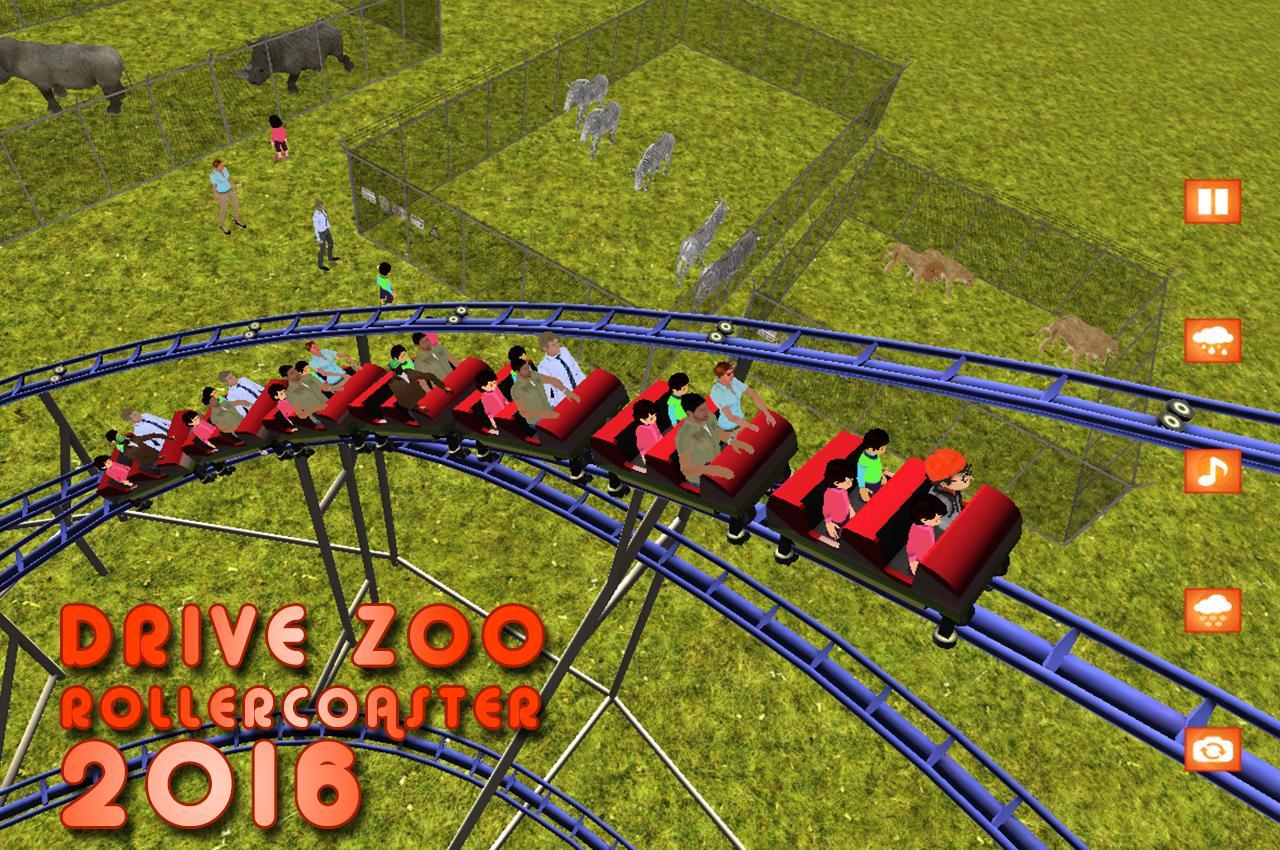 Drive Zoo Roller Coaster 2016