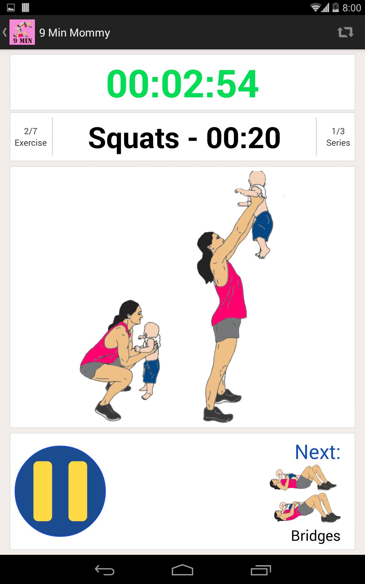 9 Minute Mommy & Baby Workout