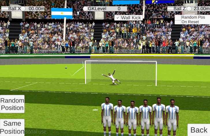 Free Kick Shoot Football 3D