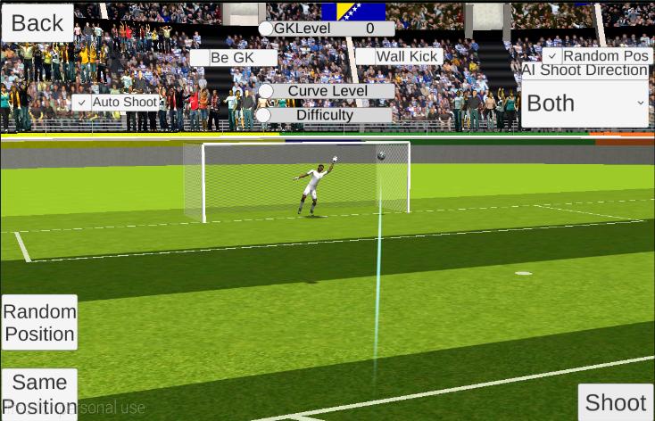 Free Kick Shoot Football 3D