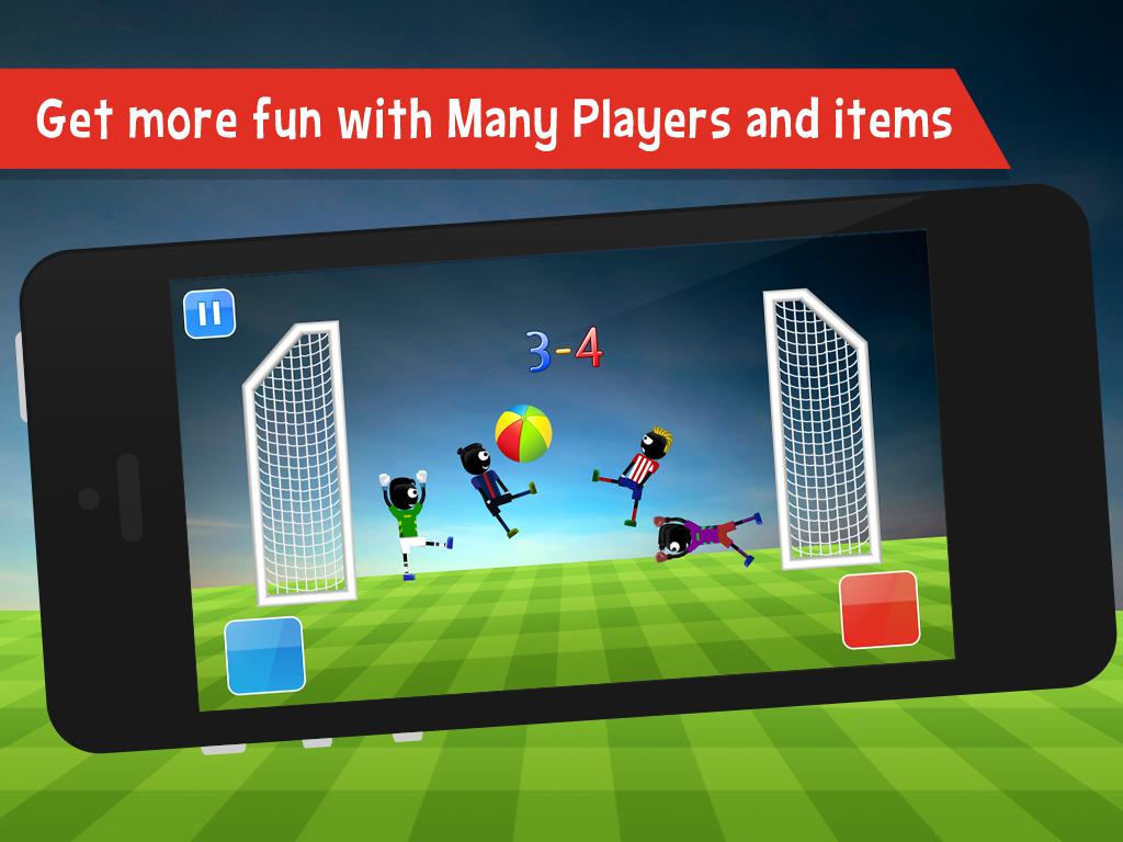 Stickman Bouncy Soccer