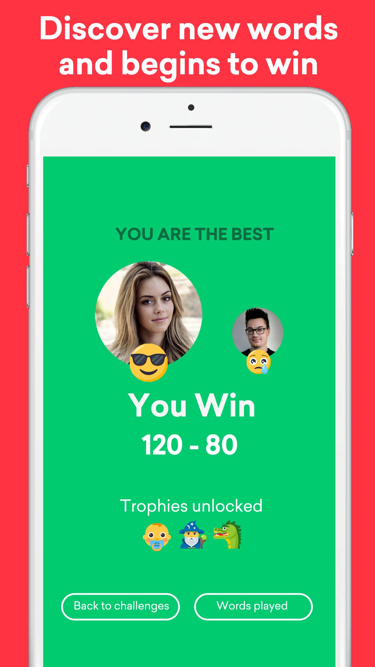 SWOORDS - Free multiplayer word game with friends