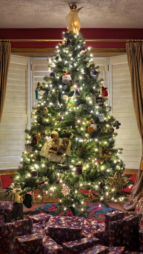 christmas live wallpaper tree