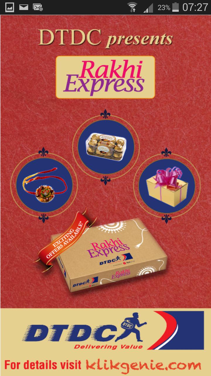 DTDC Rakhi Express