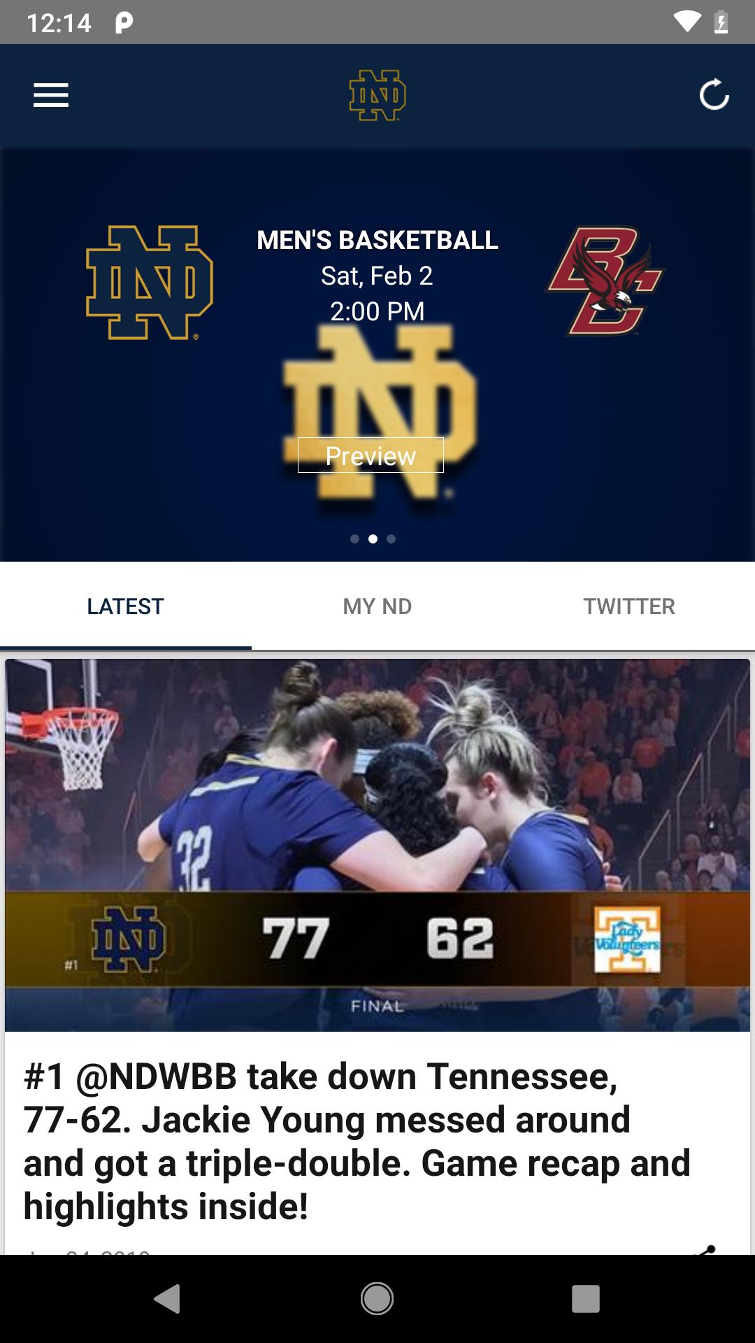 Notre Dame Fighting Irish