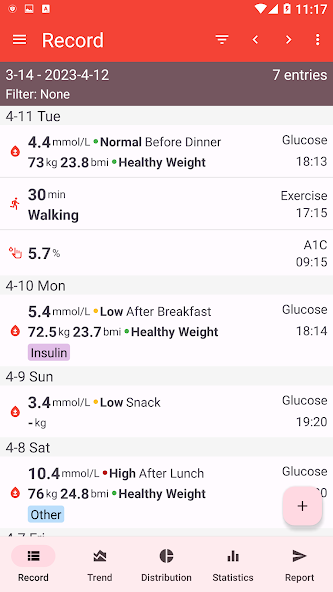 Blood Sugar - Diabetes Tracker
