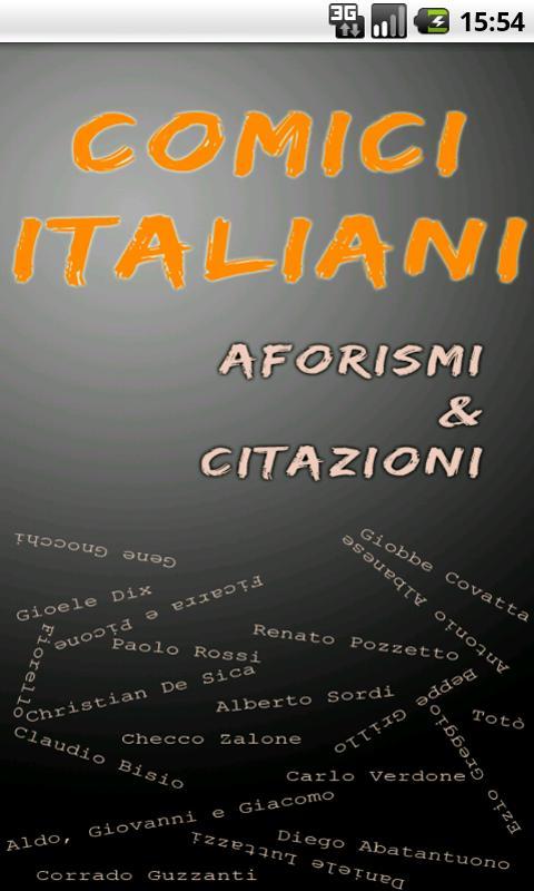 Comici Italiani - Citazioni