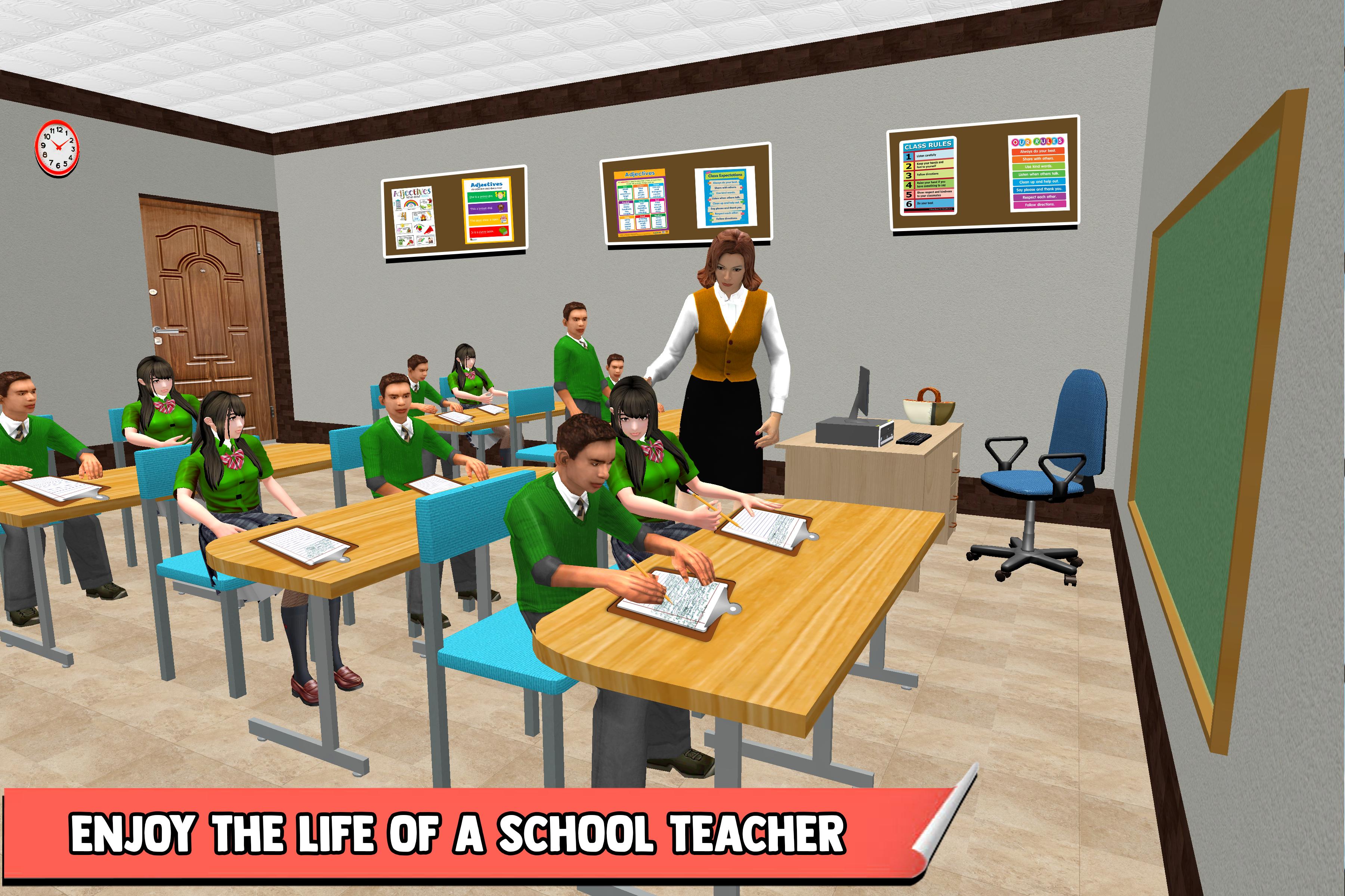 High School Teacher Simulator