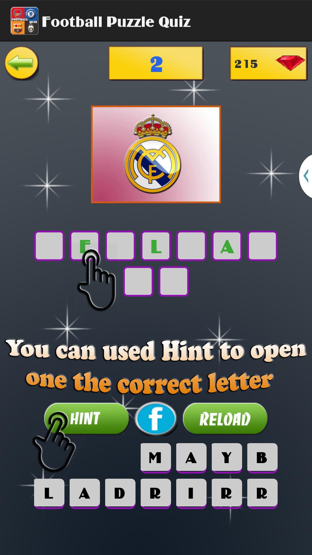 Football Quiz Puzzle -New 2016