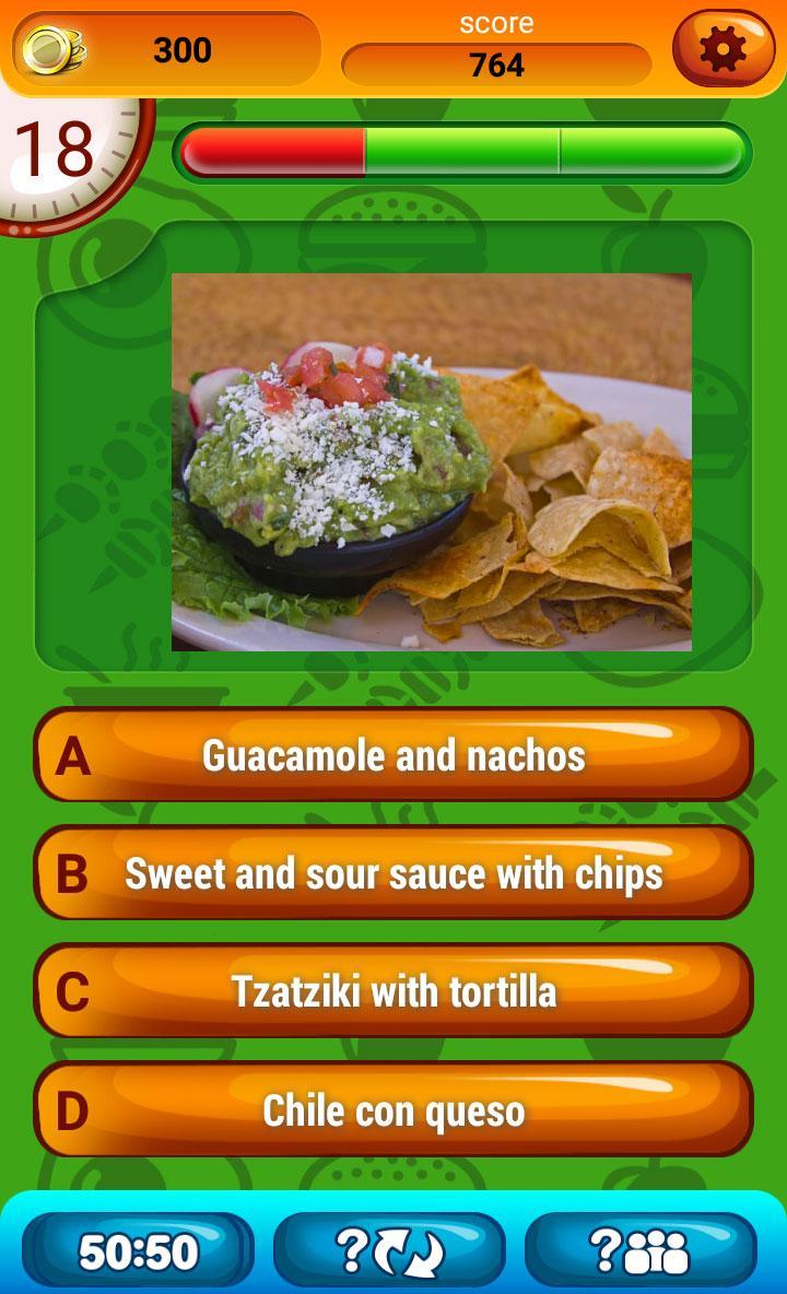 Food Trivia Questions Quiz