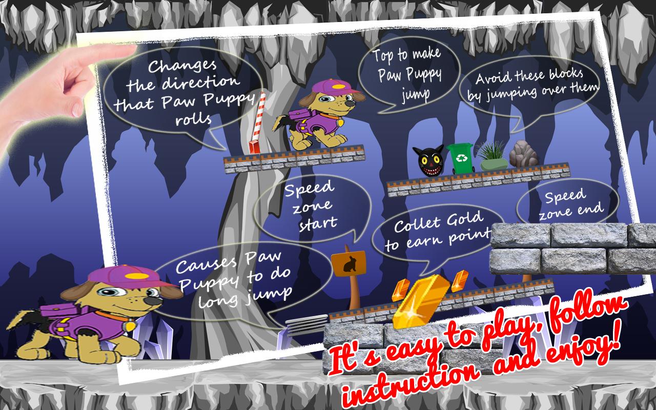 Paw Puppy Escape And Gold