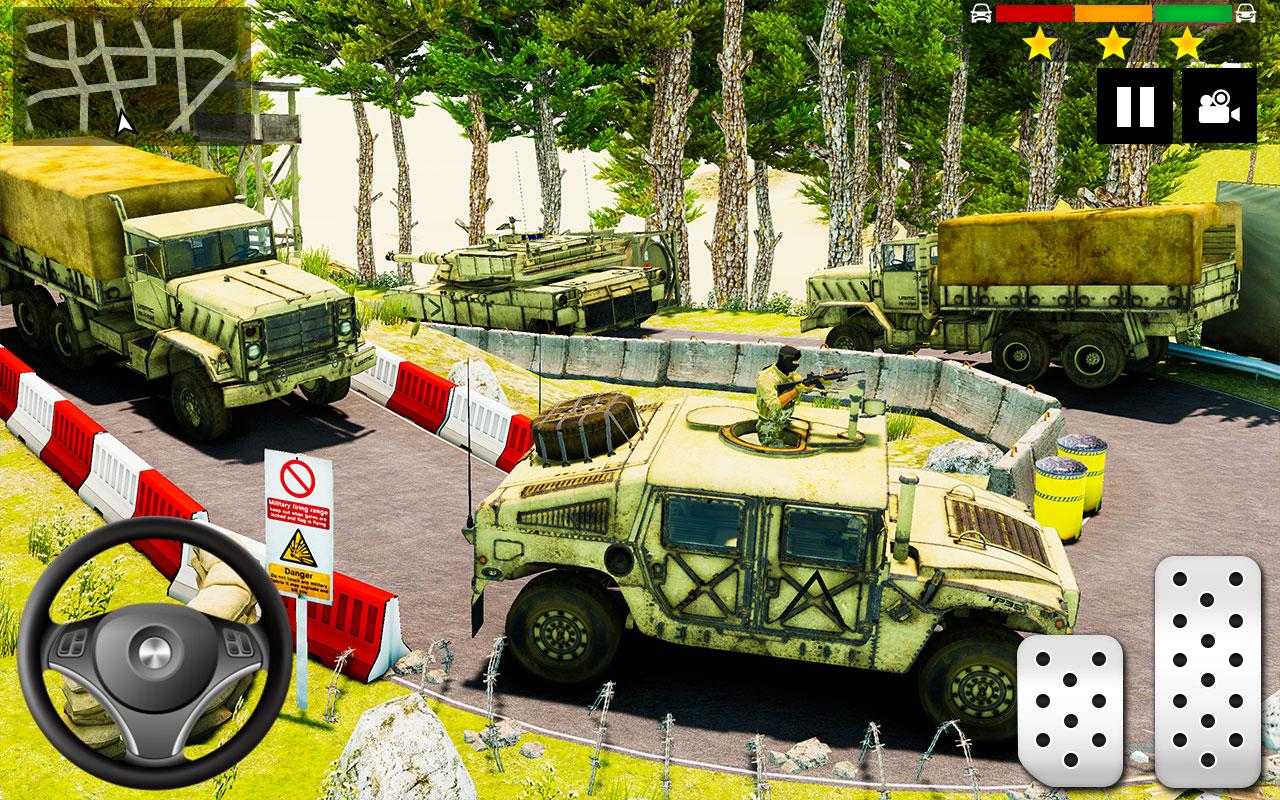 Army Truck Simulator Car Games
