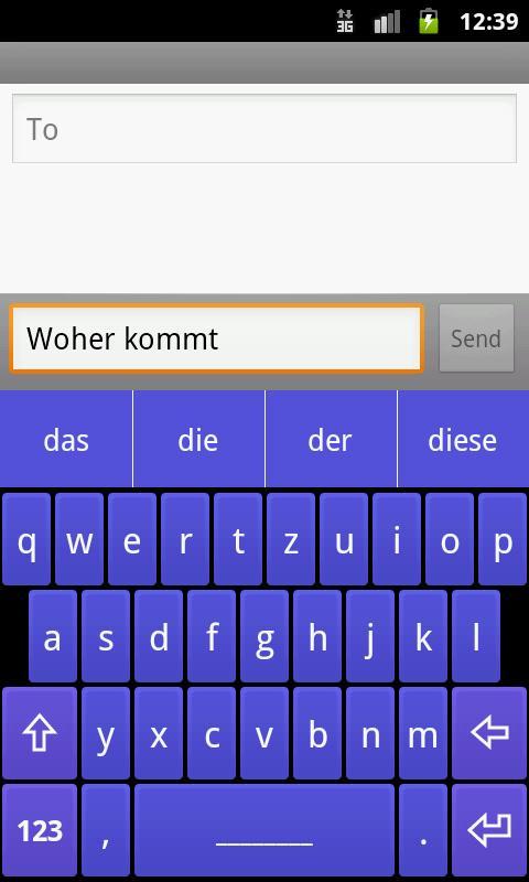 German for Magic Keyboard