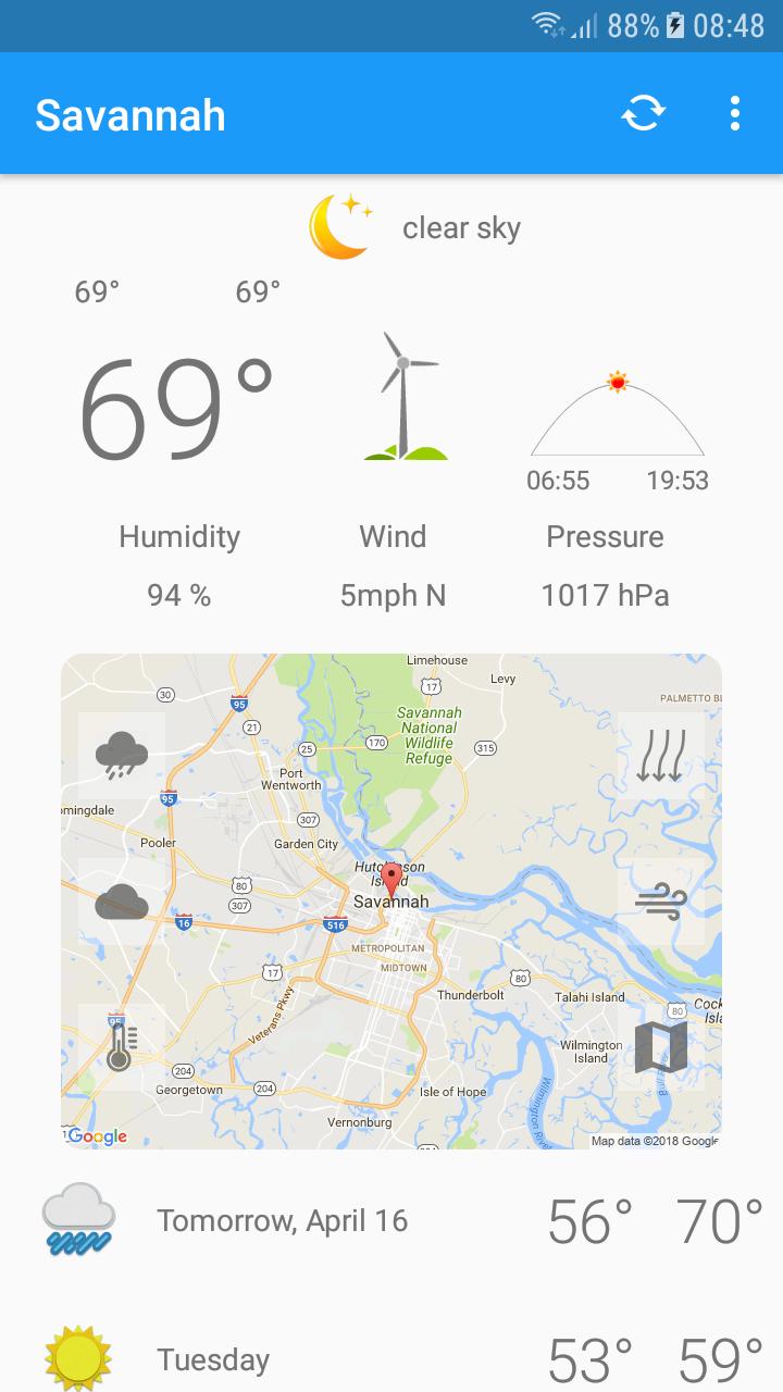 Savannah, GA - weather and more