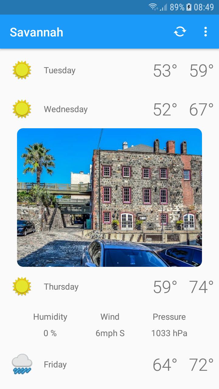 Savannah, GA - weather and more
