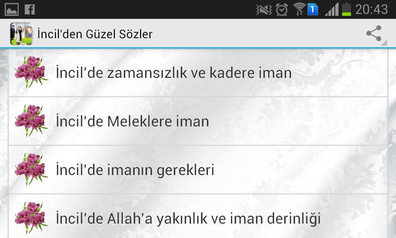 Incilden Guzel Sozler
