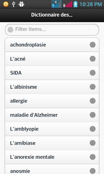 Dictionnaire Des Maladies
