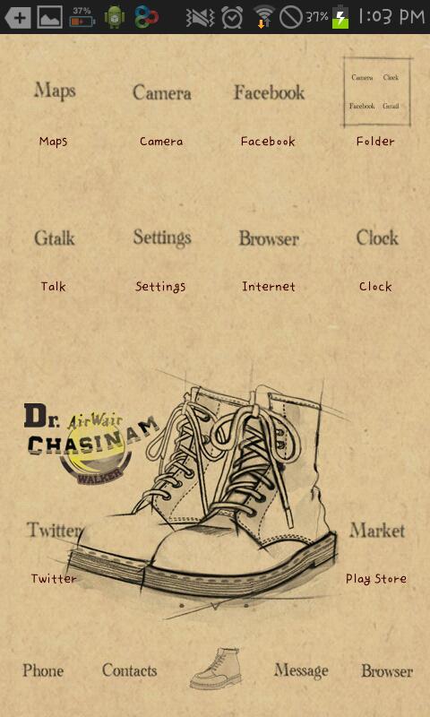 worker Go Launcher theme