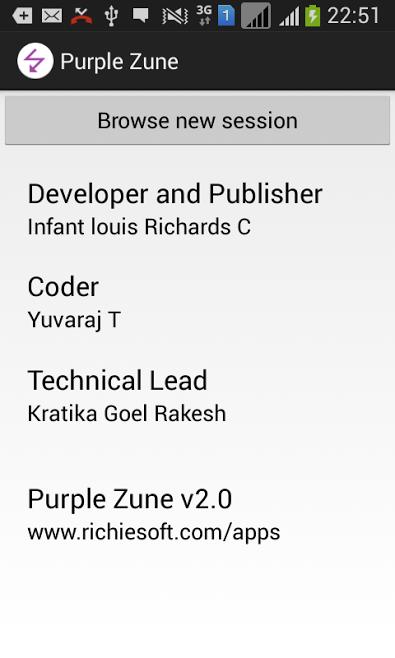 Purple Zune Web Browser 2