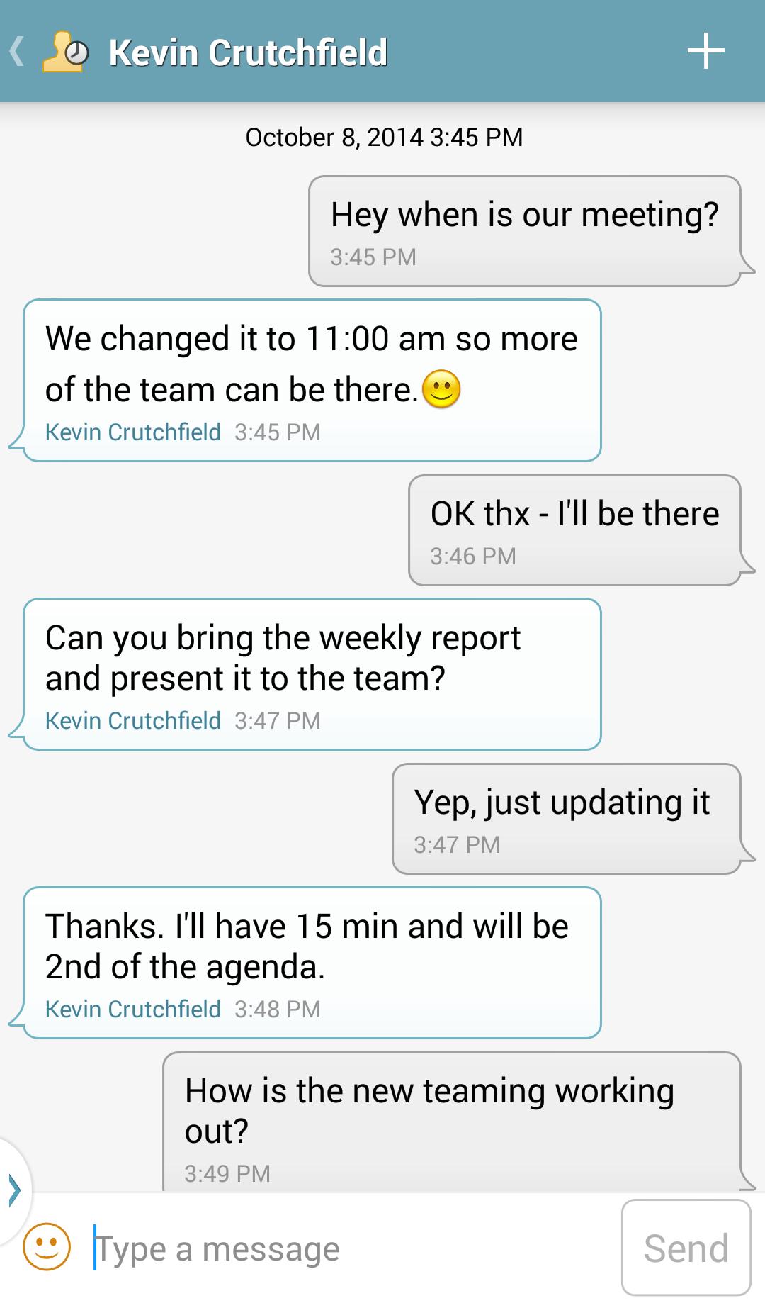 Micro Focus Messenger