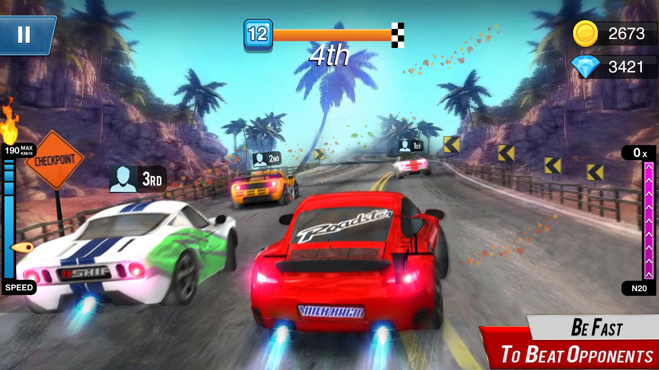 Racing Car Games Madness