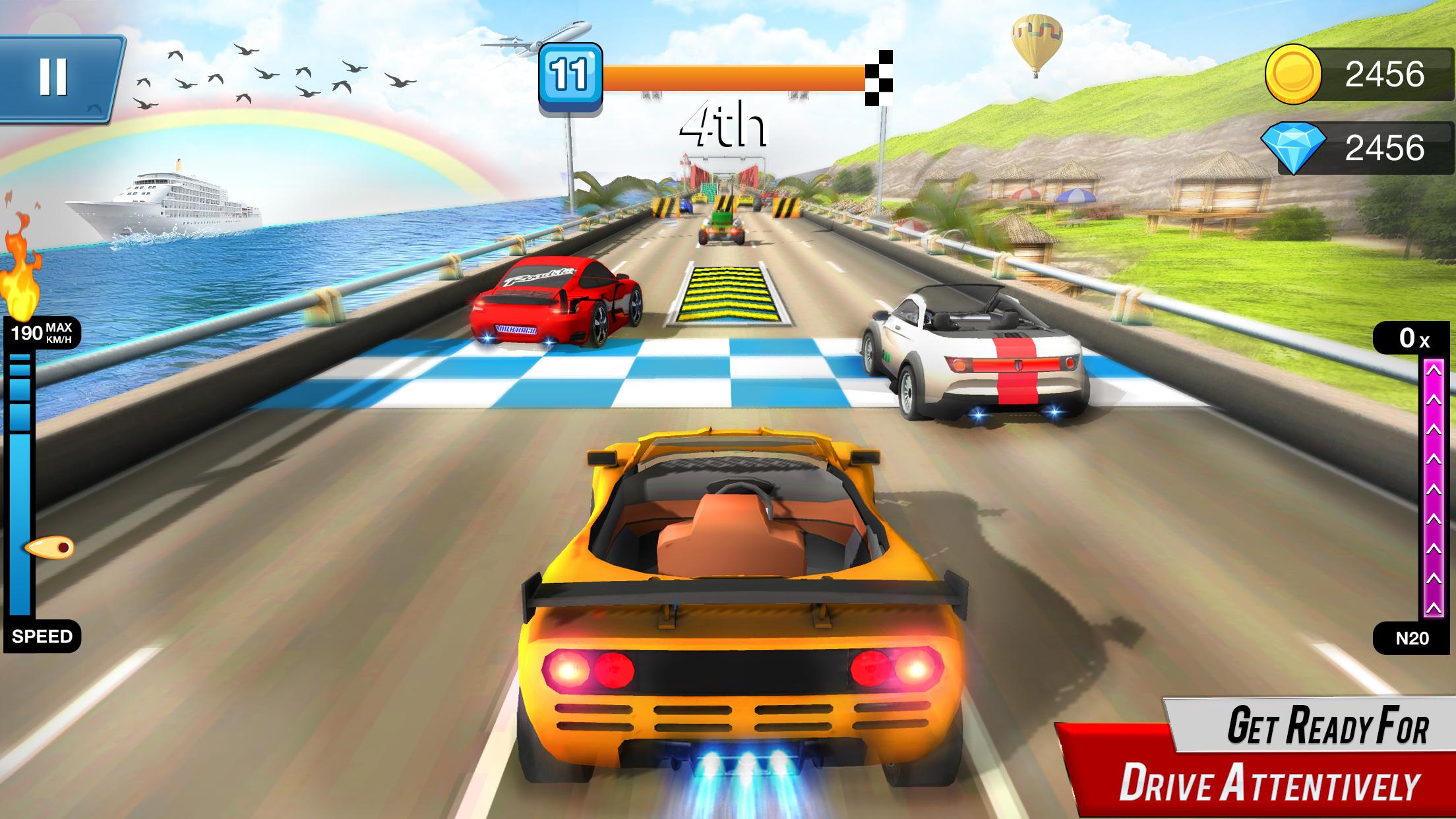 Racing Car Games Madness