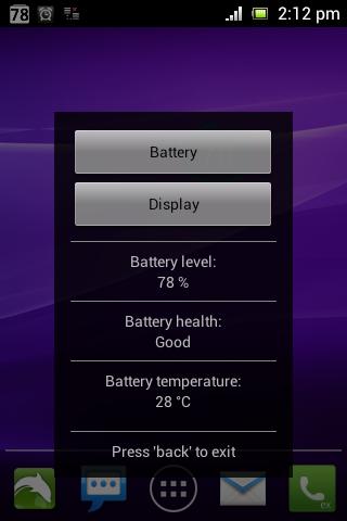 Simple Battery Widget