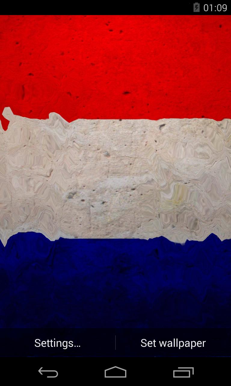 Flag of Netherlands Wallpaper