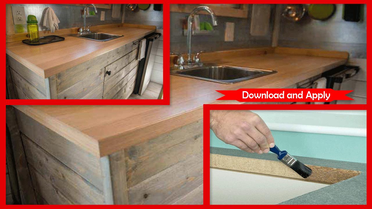 DIY Laminate Countertops